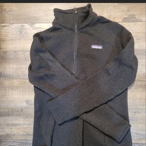 Black quarter zip women's Patagonia size small